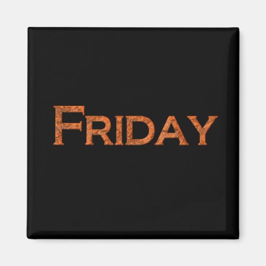 金教え曜日またはメモリ補助磁石 マグネット (正面)