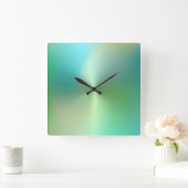 金数々の属スタイルアクリル時計 スクエア壁時計 (ホーム)