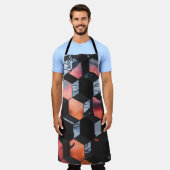 金数々の時 エプロン (着用した状態)