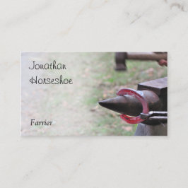 金敷の猛烈な蹄鉄 名刺