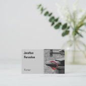 金敷の猛烈な靴を槌で打つこと 名刺 (スタンド正面)