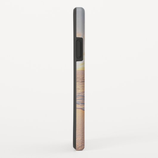 金日の出の熱帯ビーチ場面は吐き出します吸い込みます Case-Mate iPhoneケース (裏面/右)