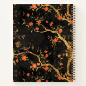 金日本のインスパイア桜スパイラルノート ノートブック (裏面)