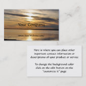 金日没3 -名刺のテンプレート 名刺 (正面/裏面)