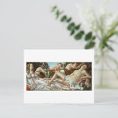 金星および火星、c.1485 (テンペラおよび油) ポストカード (スタンド正面)