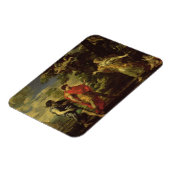 金星が狩人としてアエネースに現れる， c.1635 (o マグネット (左側)