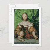 金星とキューピッドC.1524 (石灰木材油) ポストカード (正面/裏面)