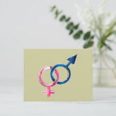 金星と火星 ポストカード (スタンド正面)