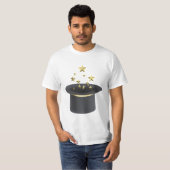 金星と魔法使いトップハット Tシャツ (正面フル)
