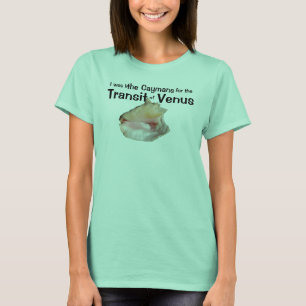 金星のカイマン島の証人の運輸 Tシャツ