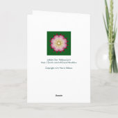 金星のクリスマスカード シーズンカード (裏面)