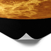 金星のサーフェスのグローバルビュー ポスター (角)