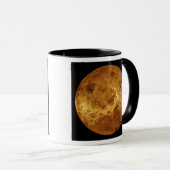 金星のサーフェスのグローバルビュー マグカップ (正面右)