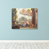 金星のトイレ18世紀 キャンバスプリント (インサイチュ (ウッドフロア))