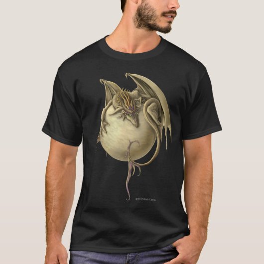 金星のドラゴンのTシャツ Tシャツ (正面)