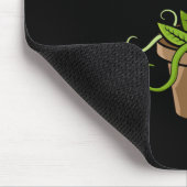 金星のフライトラップ植物贈与男性肉食植物 マウスパッド (コーナー)