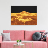 金星のマートモンスの3Dパースビュー キャンバスプリント (インサイチュ (リビング))