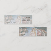 金星の名刺の誕生 スキニー名刺 (正面/裏面)