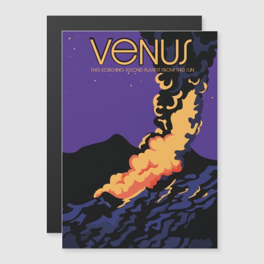金星の宇宙アート (正面/裏面)