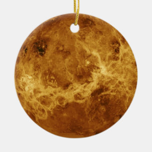 金星の惑星の写真 セラミックオーナメント