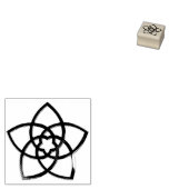 金星の愛の花 – 銀+あなたのアイディア ラバースタンプ (押印)