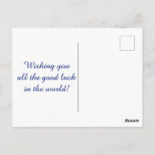 金星の波での誕生素晴らし ポストカード (裏面)