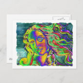 金星の荒刃の誕生 ポストカード (正面/裏面)