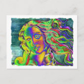 金星の荒刃の誕生 ポストカード (正面)