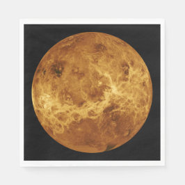 金星の表面 スタンダードランチョンナプキン