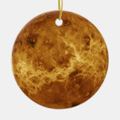金星の表面 セラミックオーナメント (正面)
