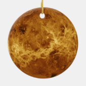 金星の表面 セラミックオーナメント (裏面)
