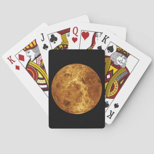 金星の表面 トランプ (裏面)