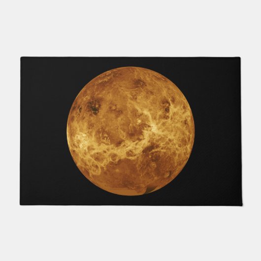 金星の表面 ドアマット (正面)