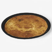 金星の表面 ペーパープレート (アングル)