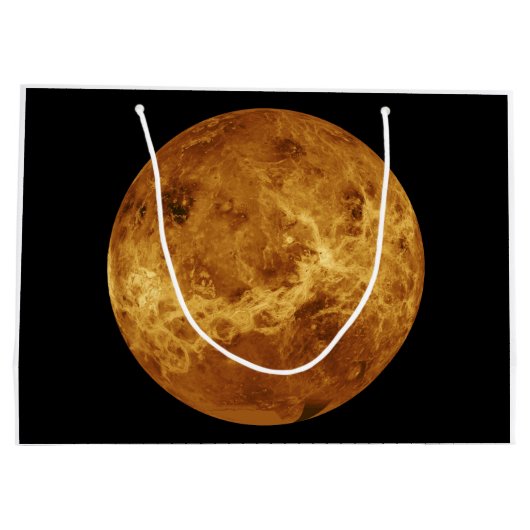 金星の表面 ラージペーパーバッグ (裏面)