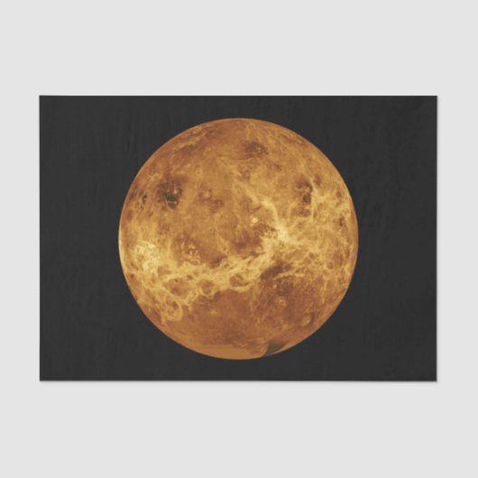 金星の表面 薄葉紙 (正面)