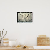 金星の誕生を示す詳細ルドヴィシ王座 ポスター (キッチン)