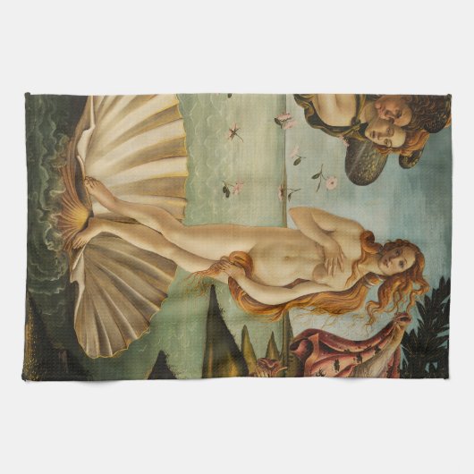 金星の誕生 キッチンタオル (横)