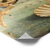 金星の誕生 – サンドロ・ボッティチェリ ポスター (角)