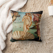 金星の誕生，サンドロ・ボッティチェリ， 1485 クッション (ブランケット)