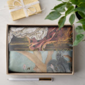 金星の誕生，サンドロ・ボッティチェリ， 1485 薄葉紙 (ギフト)