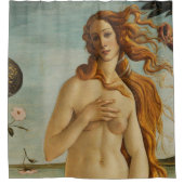 金星の誕生 シャワーカーテン (正面)