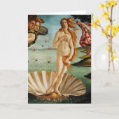 金星の誕生(詳細)、サンドロ・ボッティチェリ カード (黄色い花)