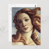 金星の誕生(詳細) ポストカード (正面/裏面)