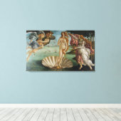 金星の誕生（Sandro Botiicelli著） キャンバスプリント (インサイチュ (ウッドフロア))