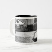 金星の運輸 ツートーンマグカップ (正面左)