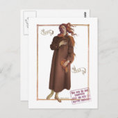 "金星の適当な"郵便はがき ポストカード (正面/裏面)