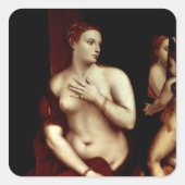 金星の鏡 スクエアシール (正面)