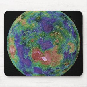 金星は北極に集中しました マウスパッド