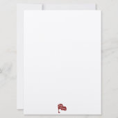 金星サイン花とフェミニストのシンボル (裏面)